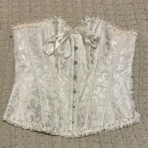 White Lace Corset